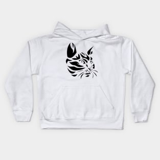 Tattoo Cat Kids Hoodie